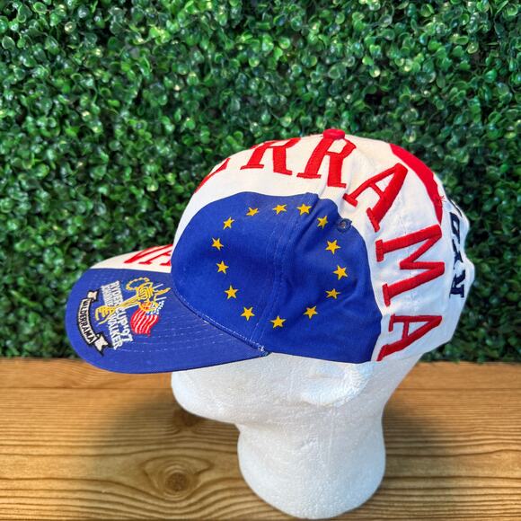 VTG NWT Ryder Cup Valderrama Johnnie Walker AOP Snapback Event Cap Golf OS RARE - Picture 3 of 9